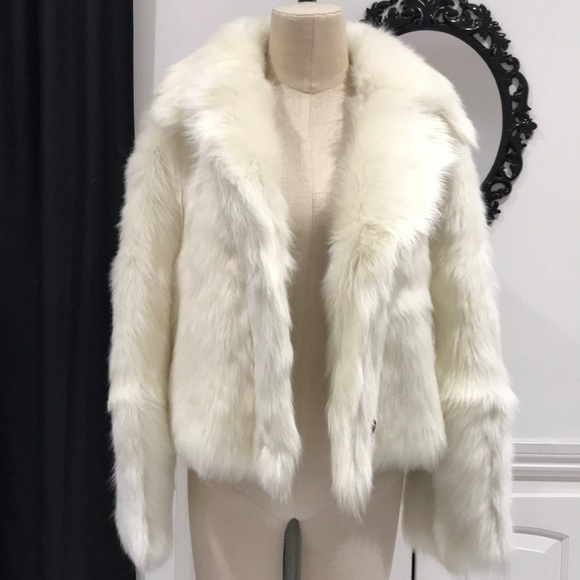 Topshop Jackets & Blazers - Sheepskin leather lining faux fur jacket